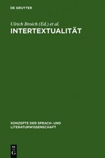 Ulrich Broich Intertextualität (Hardback)