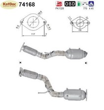 ✅ Katalysator Nissan Qashqai 1.6 DIG-T, 120kW, Euro 6