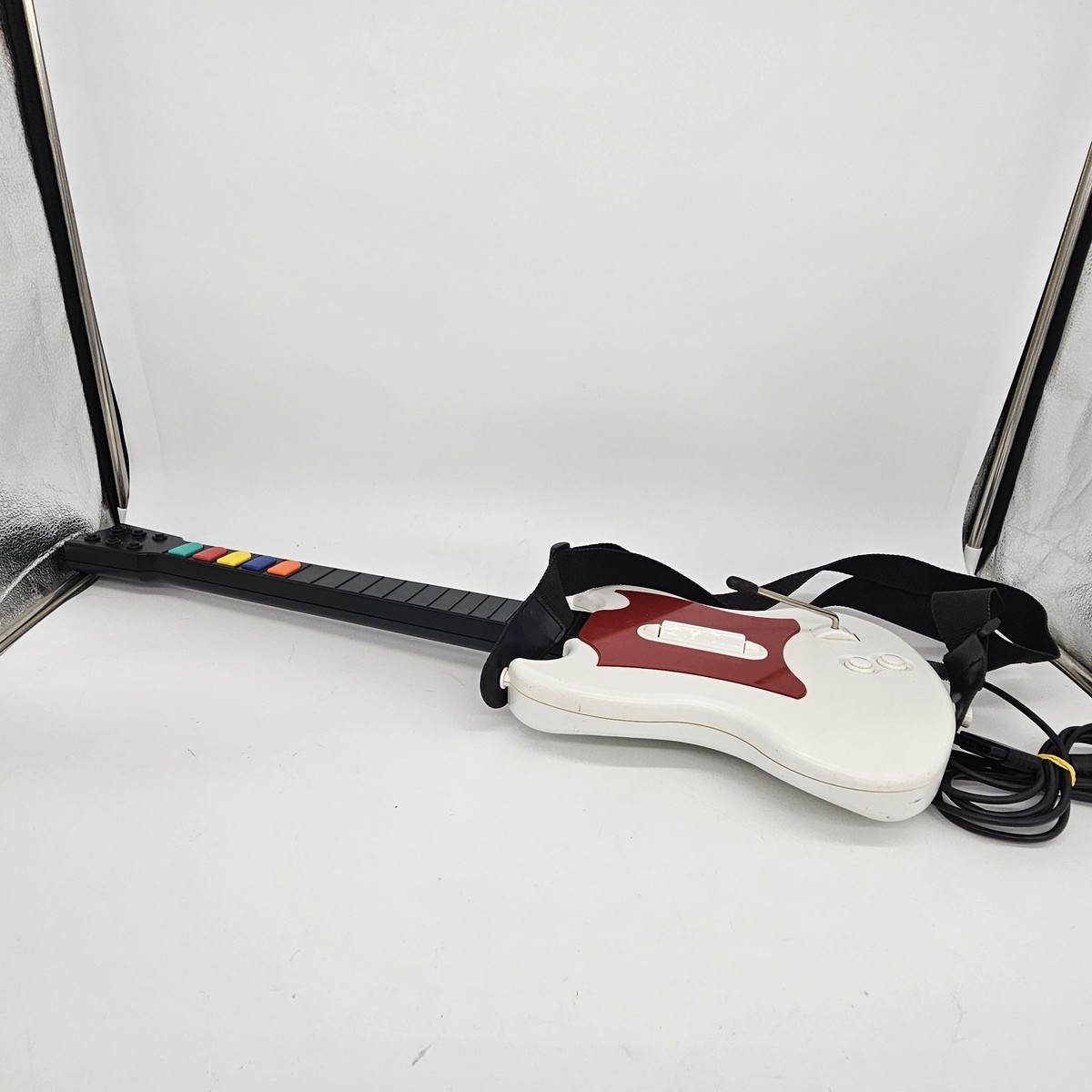 Guitar Hero SG Red Octane Wired Guitar Sony Ps2 White/Red | eBay