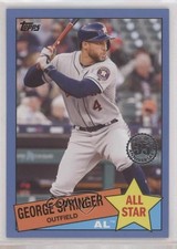 2020 Topps 1985 Topps Baseball All-Stars Blue George Springer #85AS-37 1u6