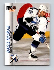 1992-93 Pro Set Basil McRae Tampa Bay Lightning #176