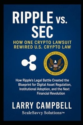 Ripple Vs. SEC - How One Crypto Lawsuit Rewired U.S. Cr - Paperback NEW LARRY L.