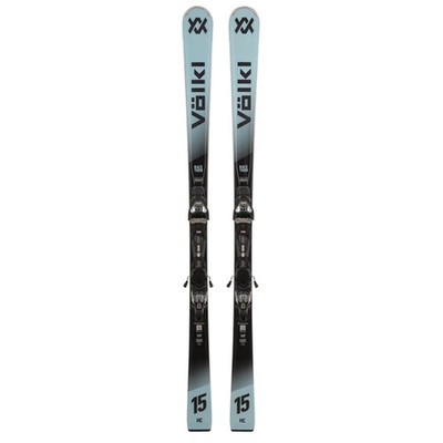 Volkl Racetiger MC Blue Skis w/vMotion 12 Black Bindings 2027