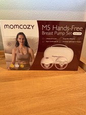 Momcozy M5 Double Wearable Breast Pump - White
