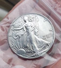 1986 AMERICAN SILVER EAGLE LIBERTY $1  .999 SILVER Coin UNCIRCULATED Uncertified