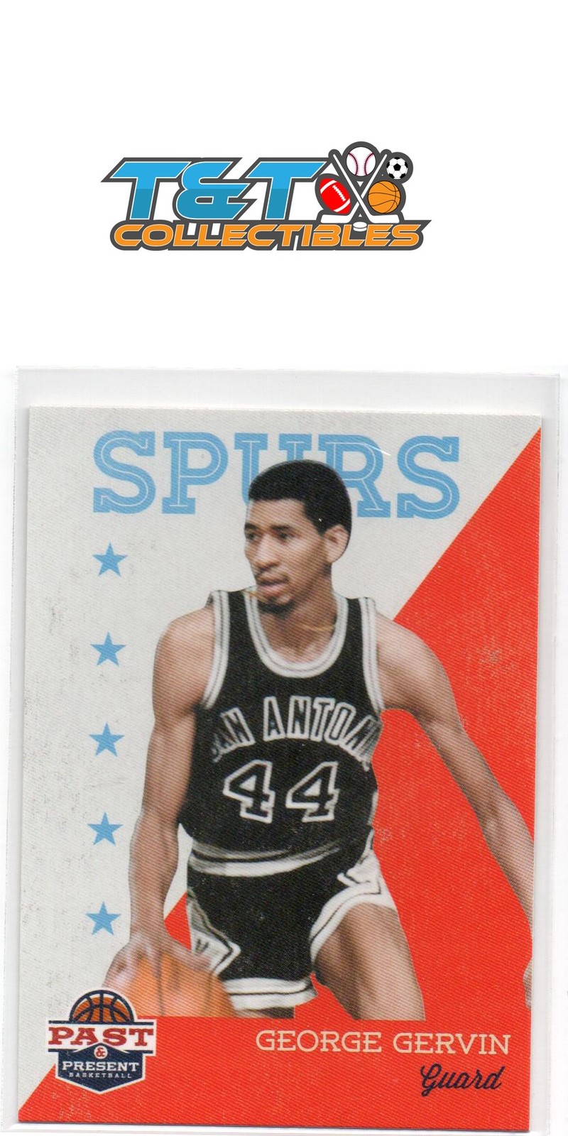 2011-12 Panini Past & Present #80 George Gervin San Antonio Spurs 57