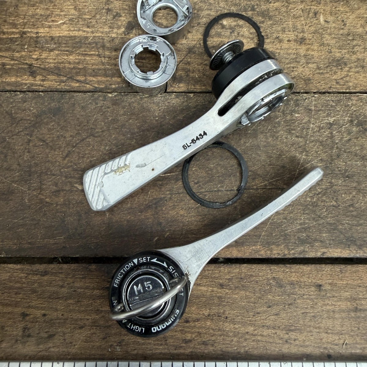 Vintage Shimano Light Action Groupset FD-Z202 RD-L532 SL-B434 Road