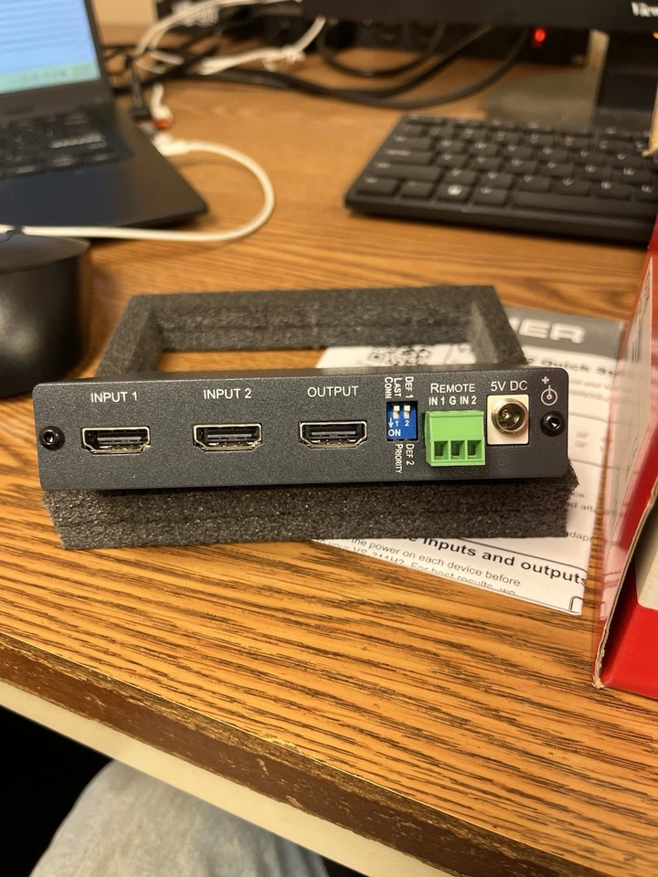 Kramer VS-211H2 2x1 Automatic 4K UHD HDMI Standby Switcher Brand New - Image 3 of 4