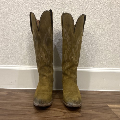 Freebird Woodland Leather Western Cowboy Boots Tan Brown Womens US Size 6