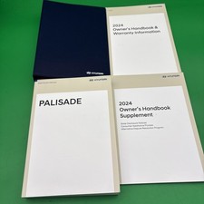 2024 Hyundai Palisade Owners Manual With Case
