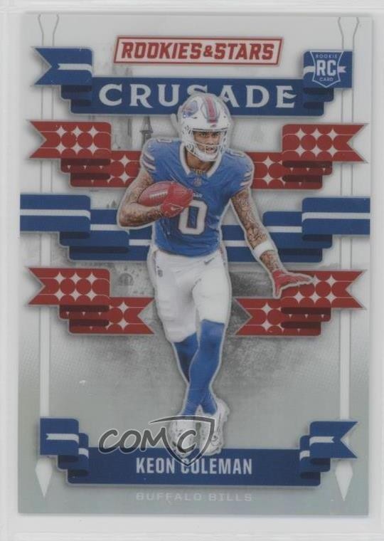Keon Coleman Panini Rookies & Stars Crusade #CKCN White