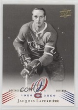 2008 Upper Deck Montreal Canadiens Centennial Set Jacques Laperriere #21 HOF 2d8