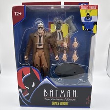James Gordon Mcfarlane Batman The Animated Series Sealed BAF Lock-Up