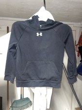 Under Armour Boy  s YS Black Hoodie