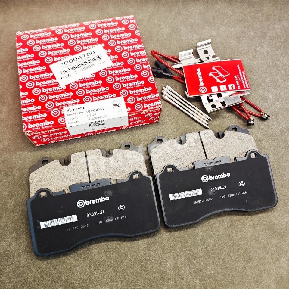 Ferrari F8 Front Brake pads Set P/N 70003826