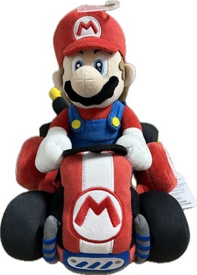 Plush - Nintendo Super Mario Kart World Mario 9'' Soft Doll Toys NEW Licensed