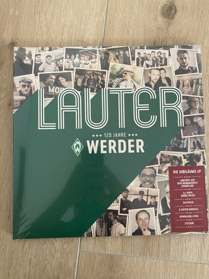 120 Jahre Lauter Werder Bremen Vinyl (Doppel-LP) Schallplatte,Limitiert 162/1899