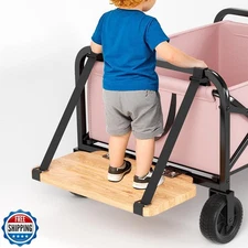 Stroller Wagon Standing Board - Stand Up Attachment with Slip-Resistant Surfa