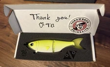 Throwback Baits Electric Shad Metro Glide - Brand New 