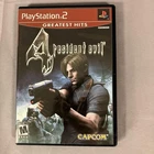New ListingResident Evil 4 Greatest Hits Sony PS2 PlayStation 2 Game Capcom Complete NTSC