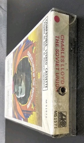 Sealed 1967 Charles Lloyd In The Soviet Union Audio Cassette Atlantic M 51571 - Picture 3 of 6