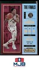 2017-18 Panini Contenders DeMar DeRozan The Finals Ticket #/99 #67