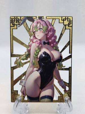 #ad Mitsuri Kanroji Demon Slayer Metal Card $15.00