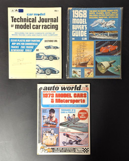 1967 73 Model Car Slot Car Catalog Lot Auto World Revell MPC Aurora Vintage (J)