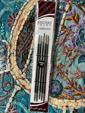 Knitter's Pride ::Karbonz Double Pointed Needles:: 2 US 8 in / 2.75 mm  6" DPN