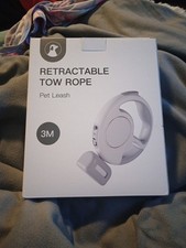 Retractable Dog Leash with LED Light, Dispenser  Fixed Hanging, 10 ft