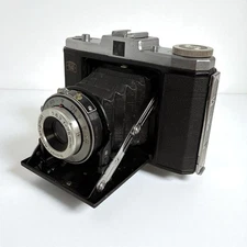 VTG Zeiss Ikon Nettar Folding Camera Novar Anastigmat 1:6.3 f=75mm Medium Format