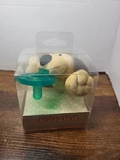 Wubbanub Infant Silicone Blue Pacifier Brown Puppy Plush BPA Latex Free