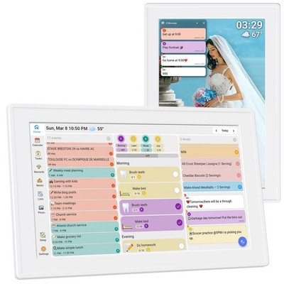 Bmdigipf Digital Calendar Touch Screen Wall Mountable Multi-Platform Calendar