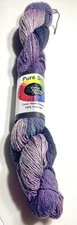 DONE ROVING - PURE SILK YARN. 1pk. NAPA GRAPES. I  Combine Ship. see detail