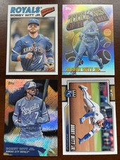 2026 Topps - Bobby Witt Jr - Kansas City Royals - 4 Card Lot