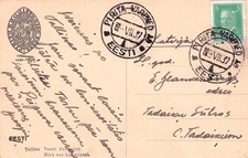 ESTONIA - CARTOLINA FOTOGRAFICA 1937 PIRITIA FR