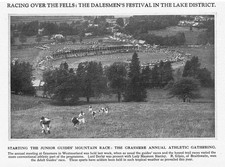 ATLETICA Guide Junior Corsa in Montagna a Grasmere - Stampa d'epoca 1932