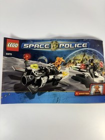 LEGO Space Police: Freeze Ray Frenzy (5970) Complete w/ Instruction Manual