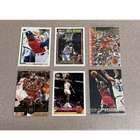 Michael Jordan Card Lot 6 Cards 90s Upper Deck Topps Bulls Dunk Mix