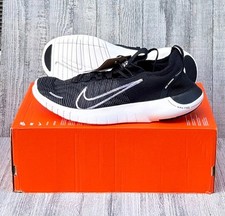 MENS NIKE FREE RN FK NEXT NATURE RUNNING SHOES / SIZE 11 / BLACK-WHITE