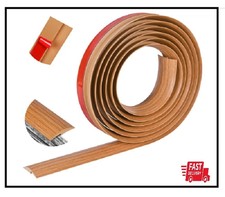 10Ft Floor Transition Strip Self Adhesive Carpet to Tile Floor Edging Trim PVC