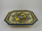 Vintage Caltagirone Pottery Italy Hand Painted Wall Plate Signed By E. Margarone — photo 8
