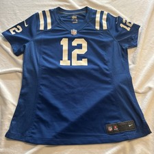 Nike NFL Indianapolis Colts #12 Andrew Luck Women's Football Jersey Size Large