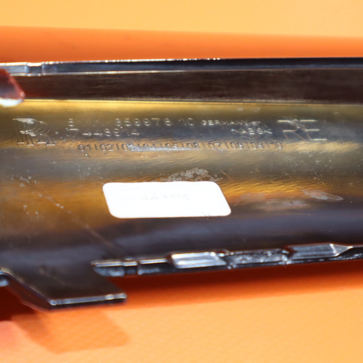 ROLLS ROYCE CULLINAN FRONT BUMPER TRIM RIGHT 2017-2021 2022 2023 51117448914 OEM