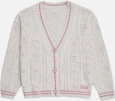 XS/S Taylor Swift "Lover" Cardigan Womens Pink Heart Buttons Valentines Day