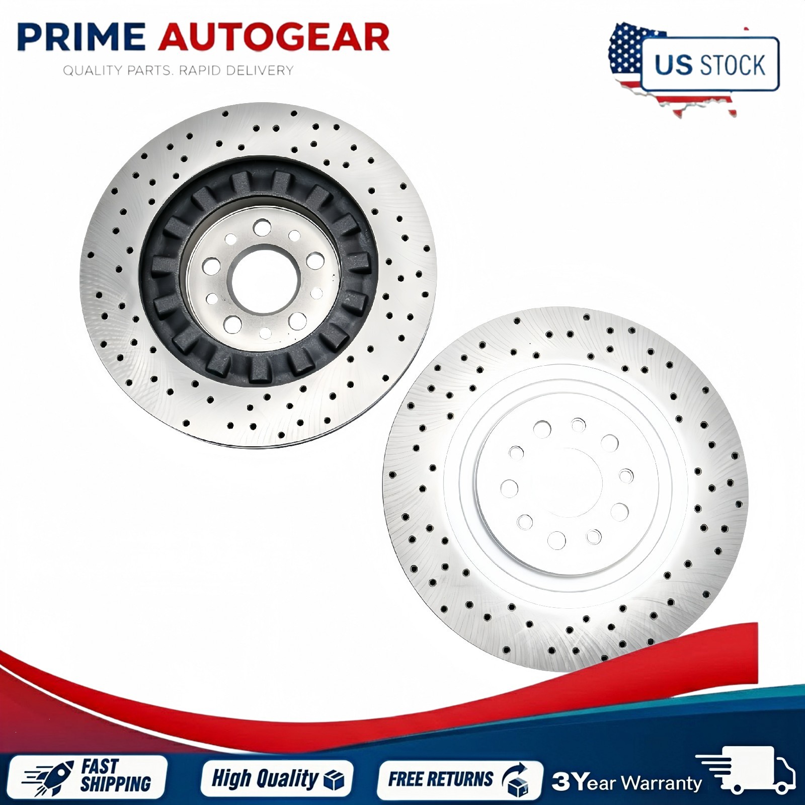 Maserati Ghibli 2014 Front Brake discs 2 pcs