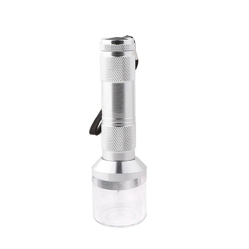 Zinc Alloy Electric Metal Grinder Herb Tabacco Crusher Grinder Cracker(Silver...
