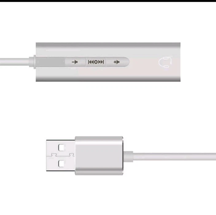 HIFI MAGIC VOICE 7.1 CH 2-in-1 USB External Sound Card Works with Phone Headset - Image 4 of 4