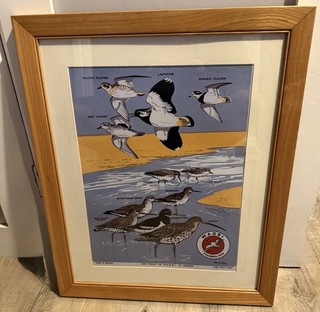 WAGBI Wildfowl picture WAGBI memorabilia BASC Wildfowling Wall Art WAGBI Badge