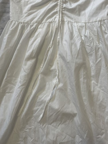 Ladies Unbranded White Cinderella Princess Wedding Summer Dress. Size Small - Picture 3 of 12